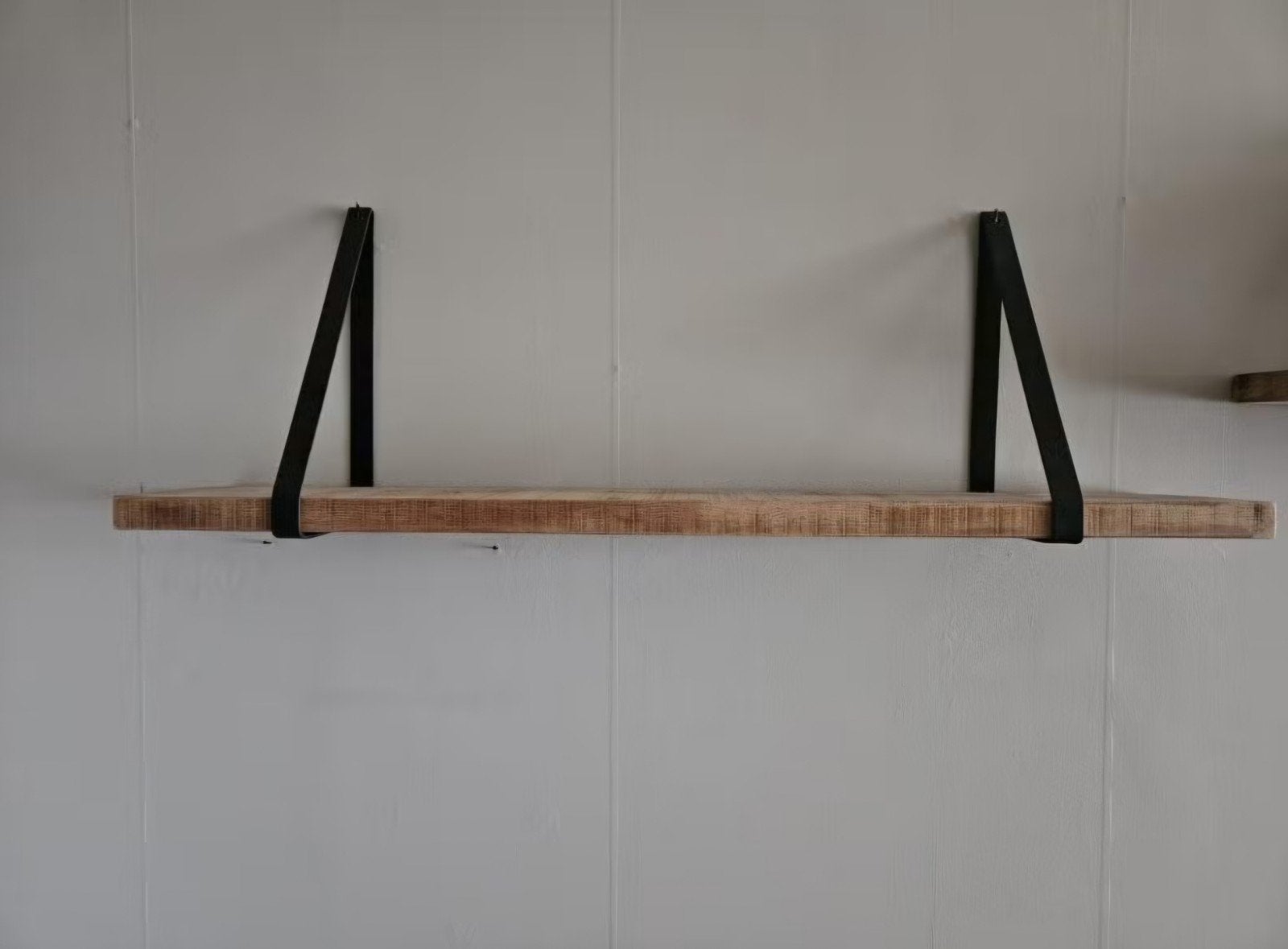 Mango houten wandplank 1 meter, Ophalen, Zo goed als nieuw
