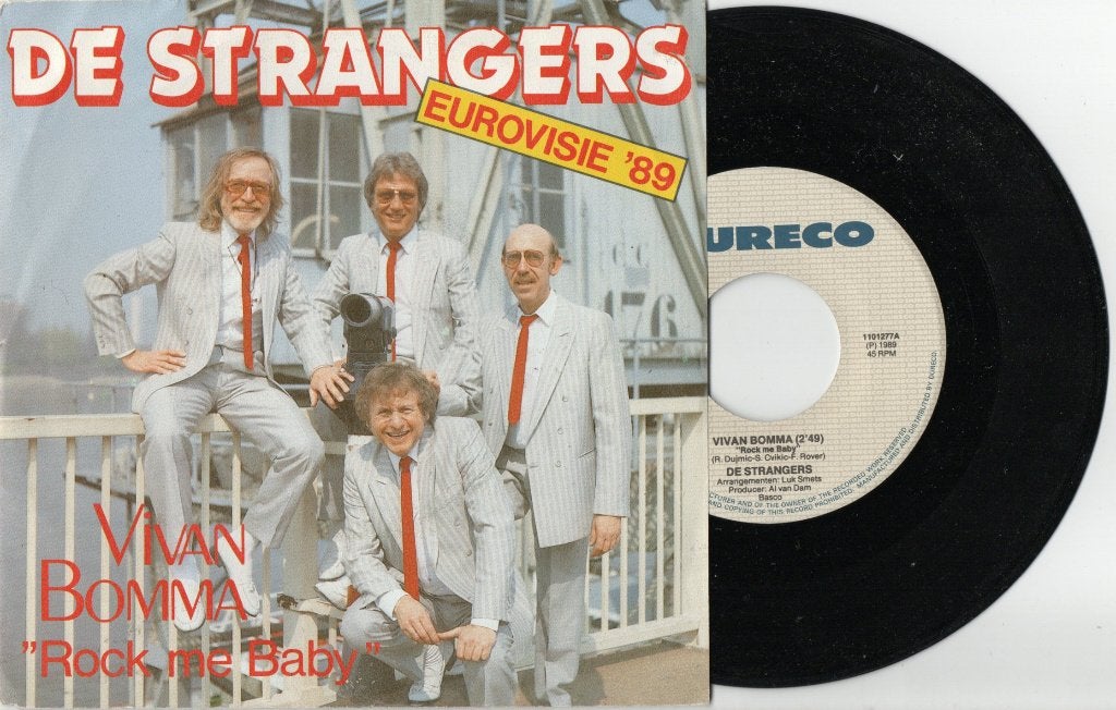 De Strangers – Vivan Bomma, Cd's en Dvd's, Ophalen of Verzenden, Zo goed als nieuw, 7 inch, Levenslied of Smartlap
