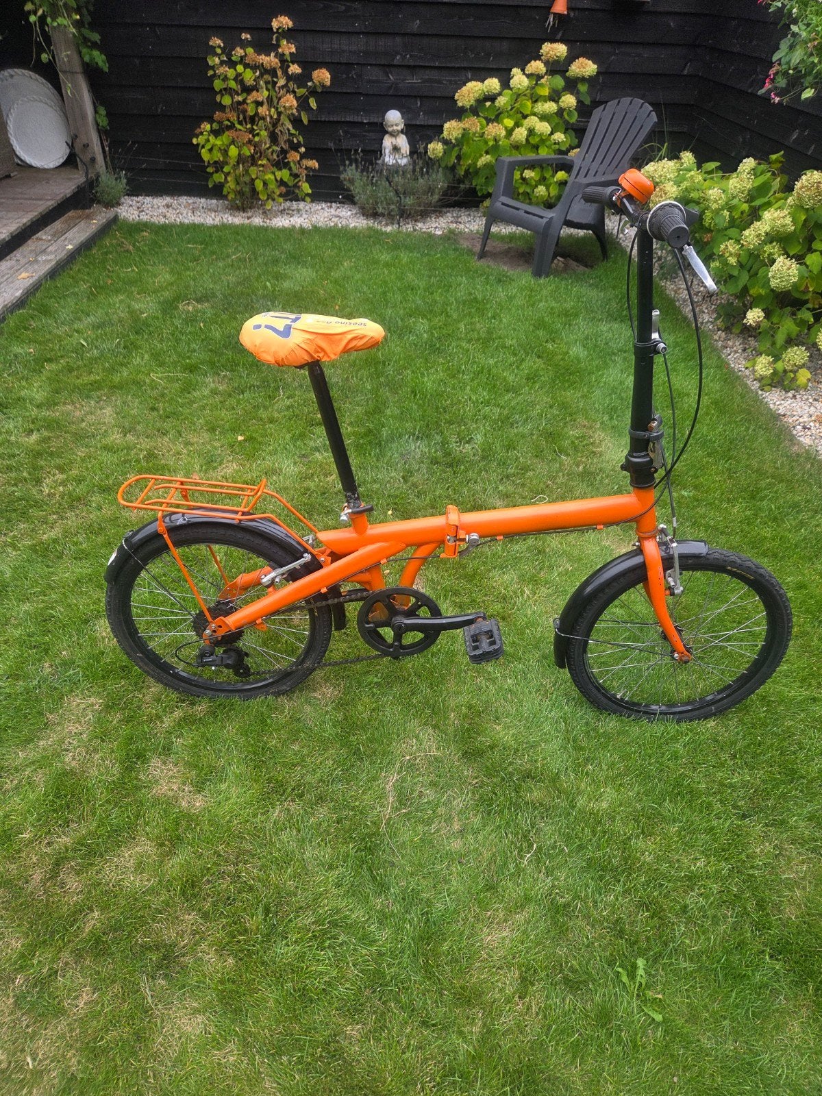 Vouwfiets, 20 inch of meer, Gebruikt, Velgrem, Versnellingen