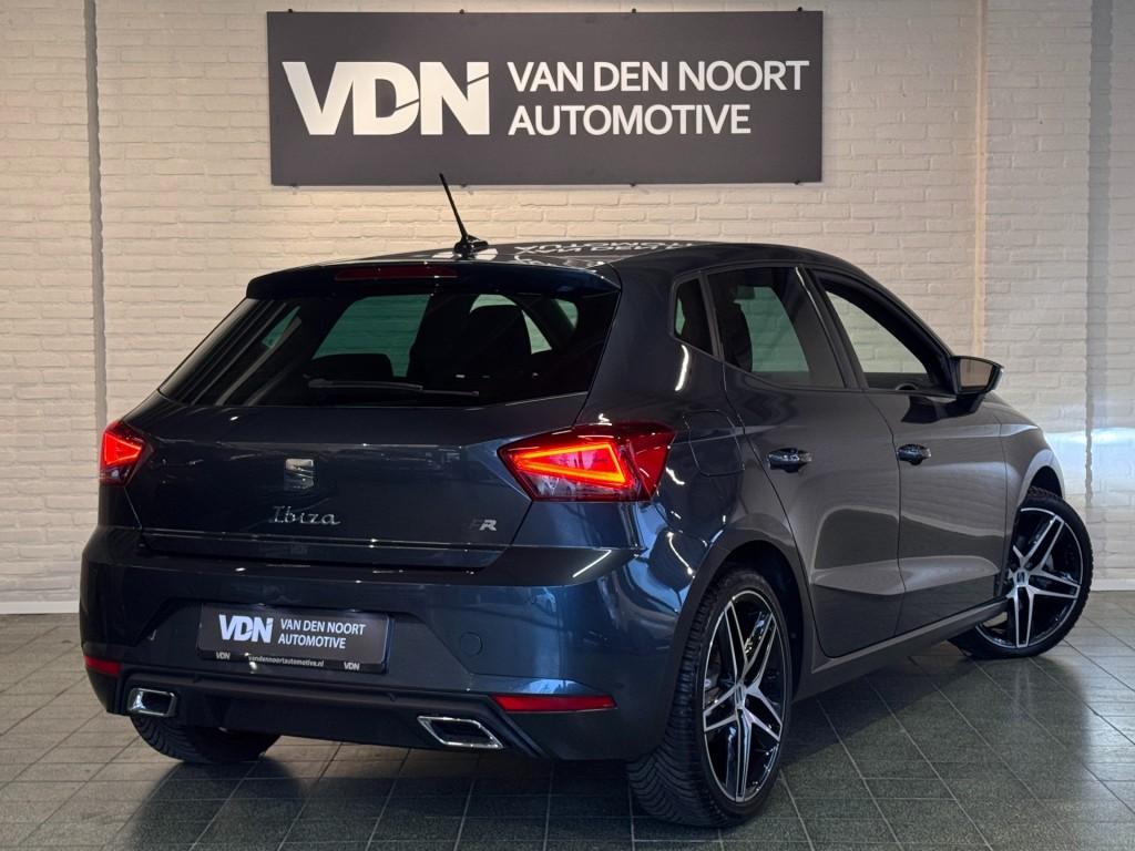 Seat IBIZA 1.0 TSI FR Business Intense Virtual Sfeerv ACC Ca, Automaat, Gebruikt, Met garantie (alle), Ibiza