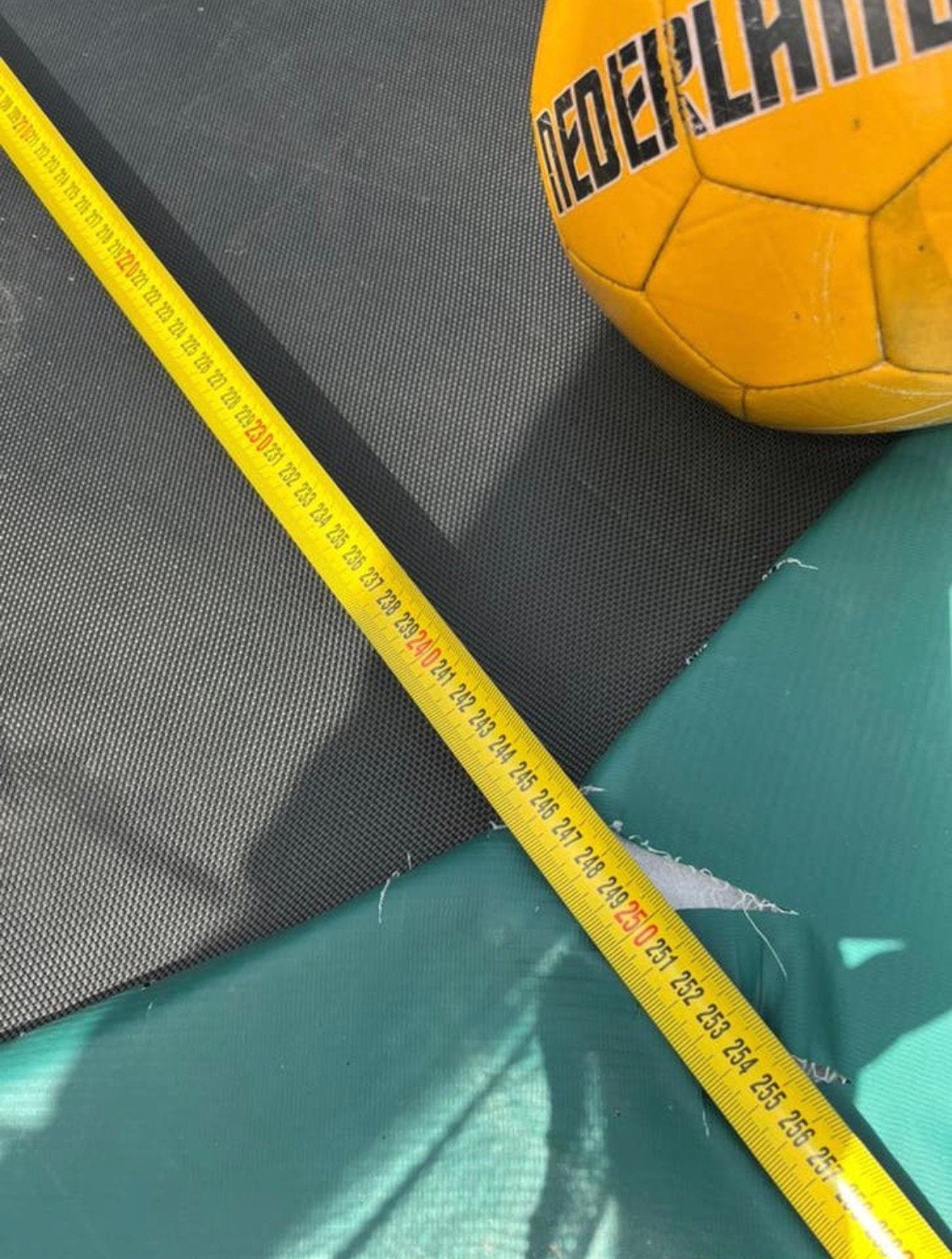Salta trampoline net en springveren 300cm, Ophalen of Verzenden, Gebruikt