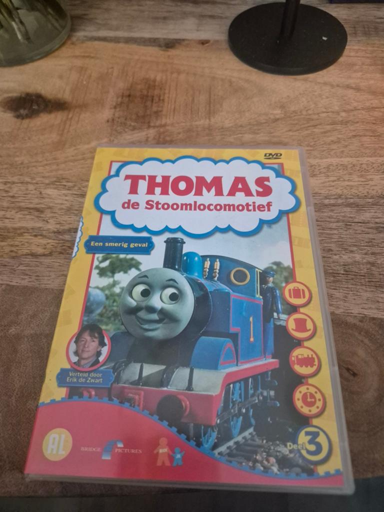 Thomas de Stoomlocomotief - Een smerig geval (DVD), Gebruikt, Alle leeftijden, Overige genres, Ophalen of Verzenden