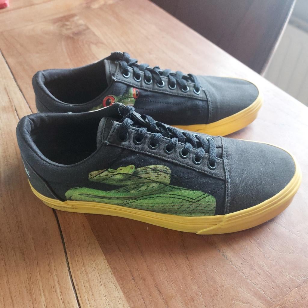 Vans Old School National Geographic sneakers maat 41, Zwart, Ophalen of Verzenden, Vans, Sneakers of Gympen