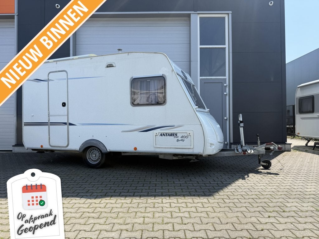 Caravelair Antares Luxe 400, Caravans en Kamperen, Caravans, Bedrijf, 4 tot 5 meter, 500 - 750 kg, Ringverwarming
