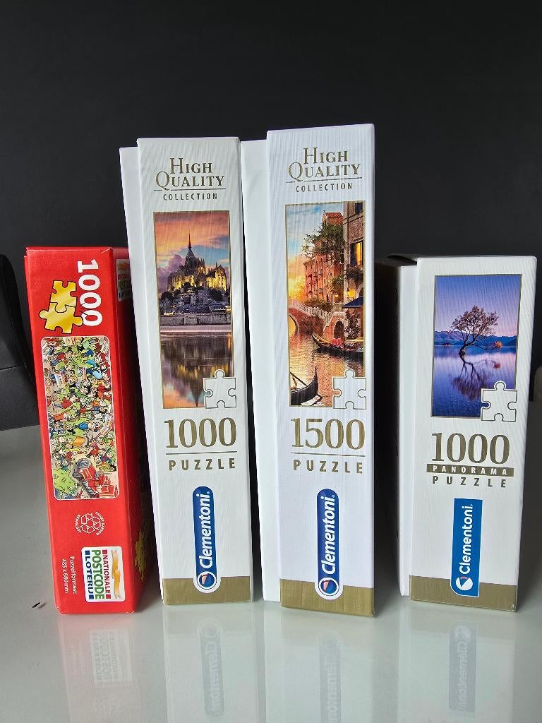 Puzzels, Ophalen, 500 t/m 1500 stukjes, Zo goed als nieuw, Legpuzzel