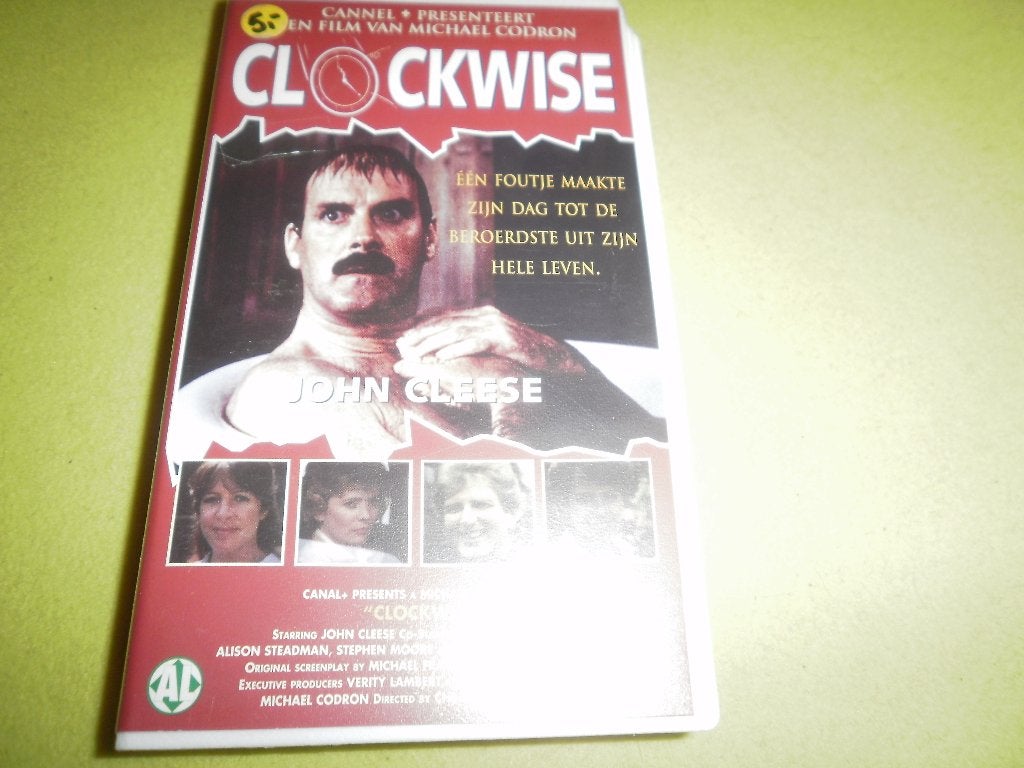 CLOCKWISE! 80's Komedie Klassieker met J.Cleese Op DVD!, Vanaf 6 jaar, Verzenden, Zo goed als nieuw, Britse komedie