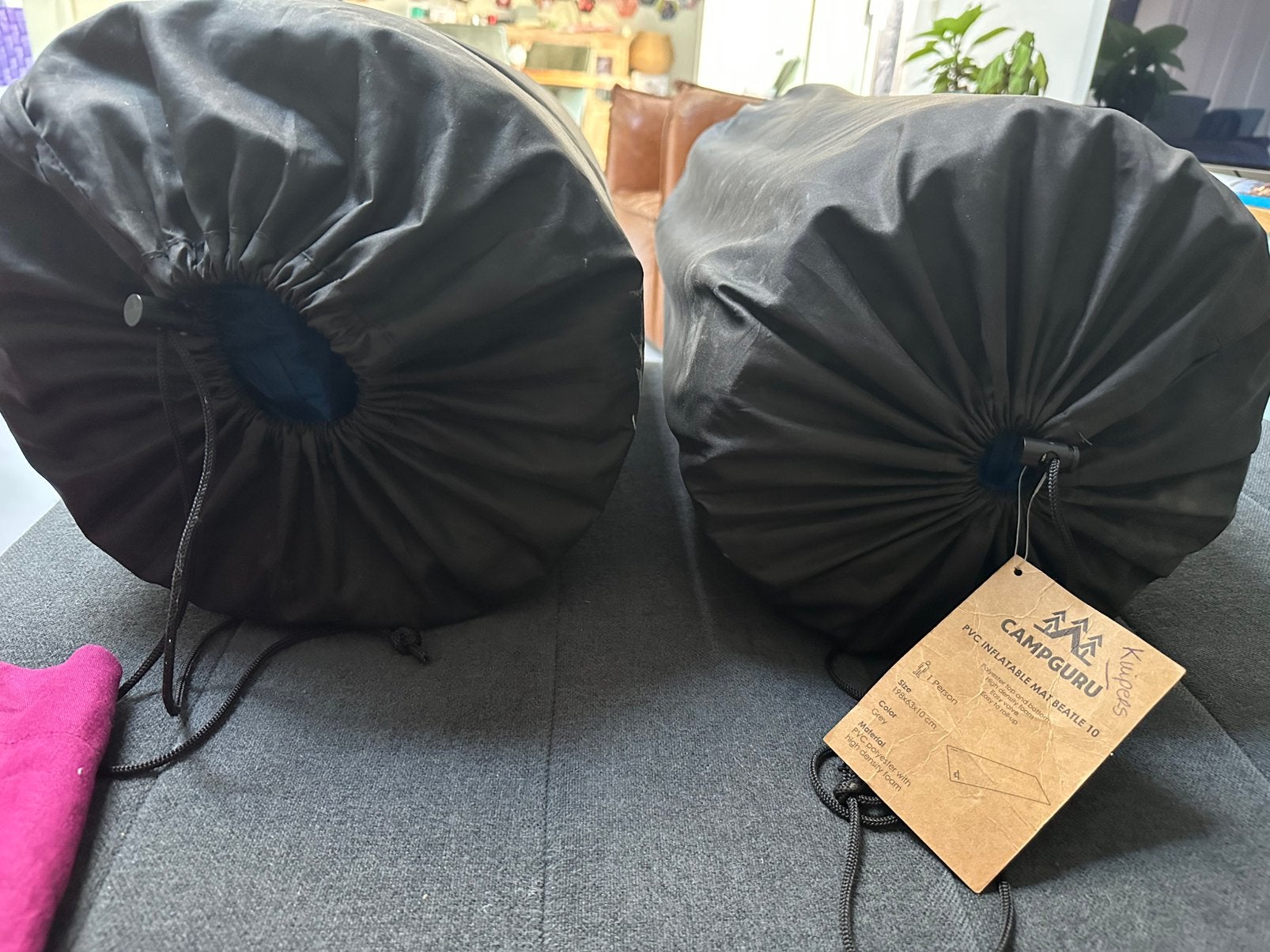 2x Campguru slaapmat, Ophalen, Zo goed als nieuw