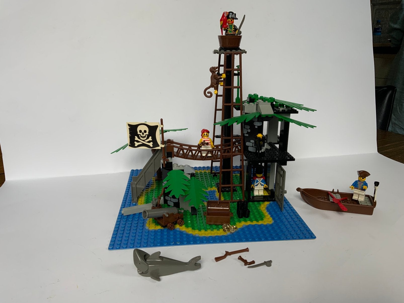 Lego Classic Pirates 6270 Forbidden Island, Gebruikt, Lego, Compleet, Complete set