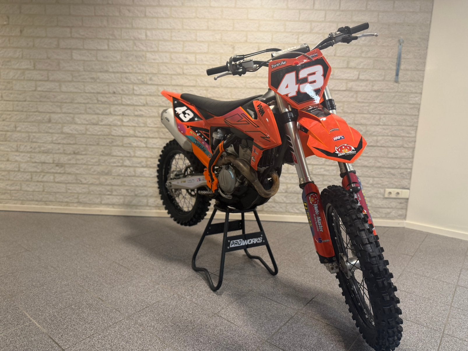 Zeer nette KTM SX350F uit bouwjaar 2019 in topstaat 85,9h, Gebruikt, Particulier, Crossmotor, 350 cc