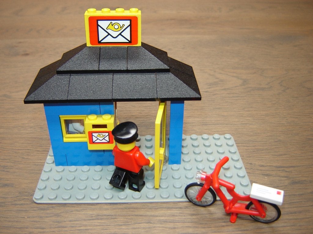 LEGO LEGOLAND POSTKANTOOR 6689 !!!!, Kinderen en Baby's, Speelgoed | Duplo en Lego, Lego, Ophalen of Verzenden, LEGOLAND, Complete set