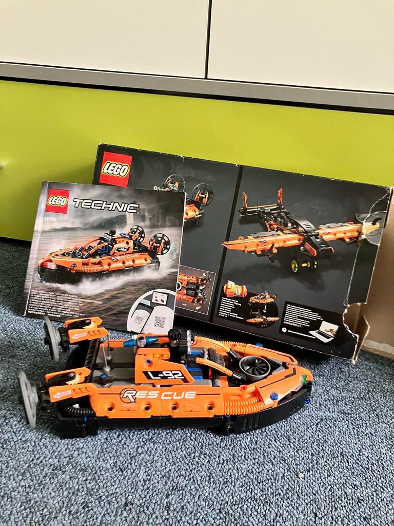 Lego Technic Hovercraft 42120 - 2-in-1 Boot & Vliegtuig, Lego, Nieuw, Ophalen of Verzenden, Complete set