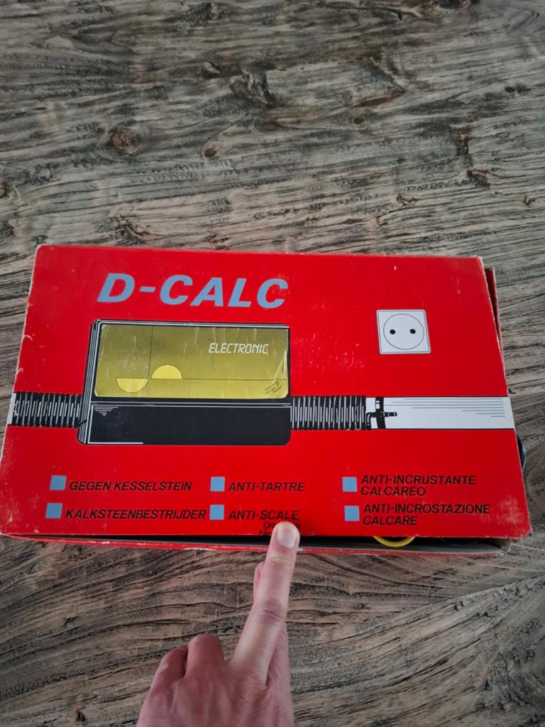D-CALC Elektronische Kalksteenbestrijder - Anti-kalk, Witgoed en Apparatuur, Ophalen of Verzenden
