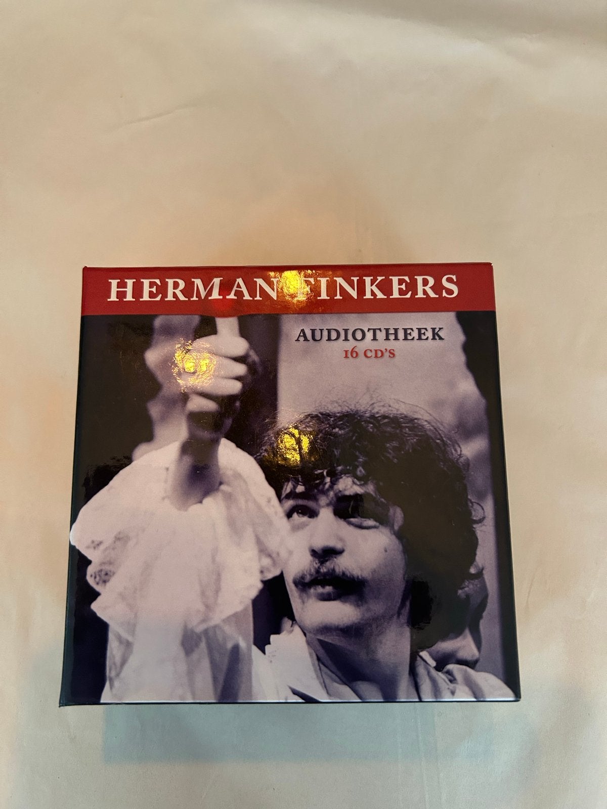 Herman Finkers Audiotheek - 16 CD's Boxset, Ophalen of Verzenden, Zo goed als nieuw, Boxset, Inclusief doosje