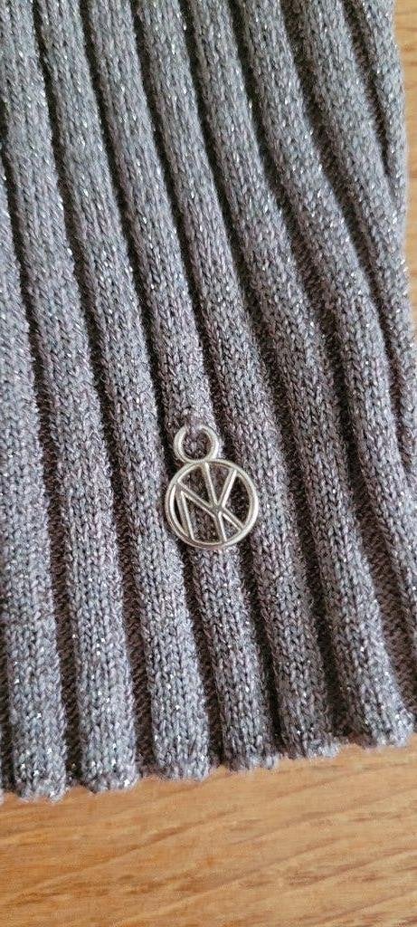 NUKUS taupe trui truitje met glitterdraad maat L zgan, Bruin, Maat 42/44 (L), Ophalen of Verzenden, Zo goed als nieuw