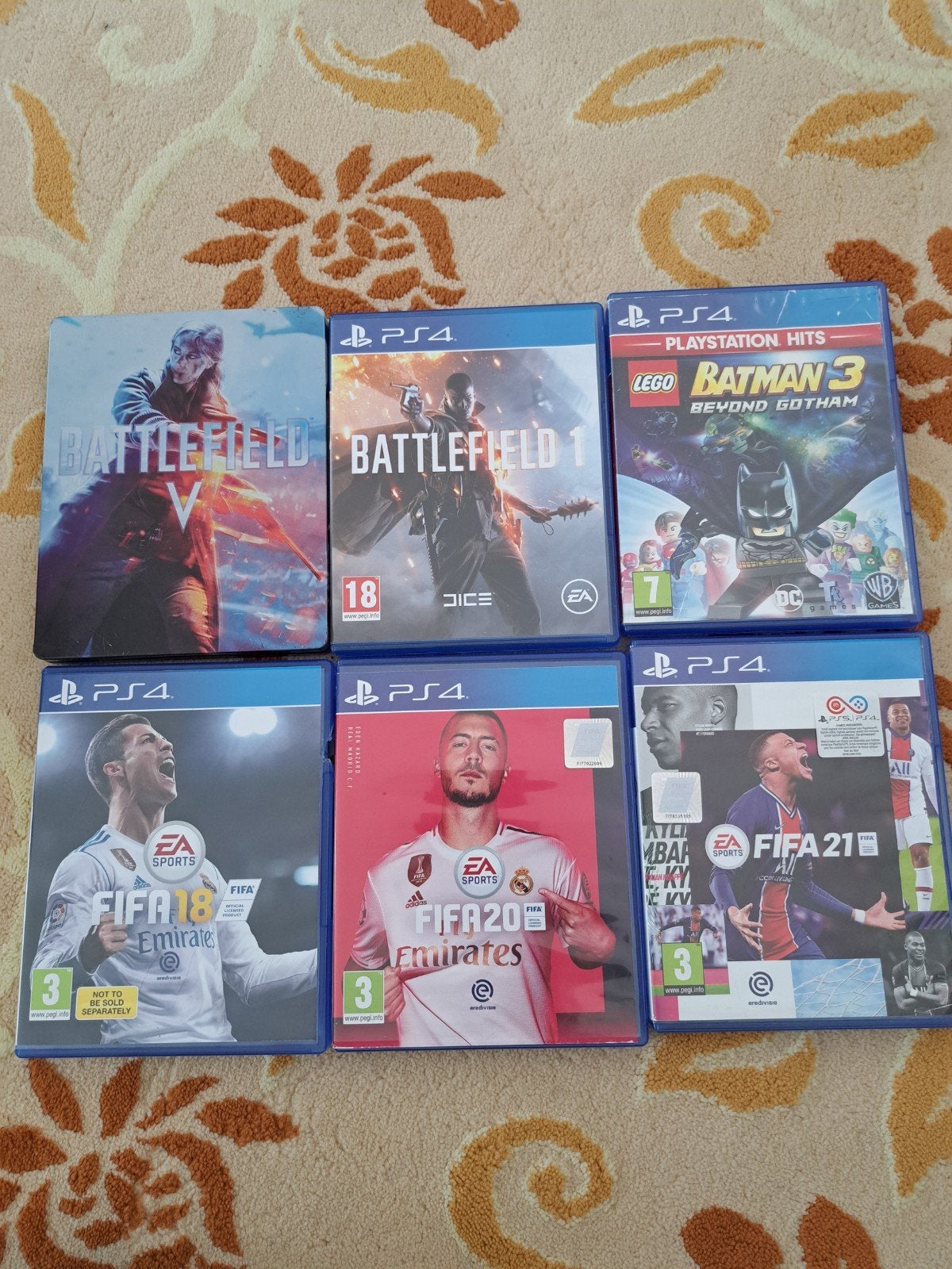 PS4 Games: FIFA 18, FIFA 20, FIFA 21, Battlefield 1, Battlef, Spelcomputers en Games, Games | Sony PlayStation 4, 3 spelers of meer