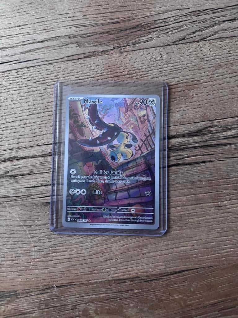 Mawile Full Art Mint Pokémon Kaart - Zeldzaam!, Ophalen of Verzenden, Nieuw, Losse kaart, Foil