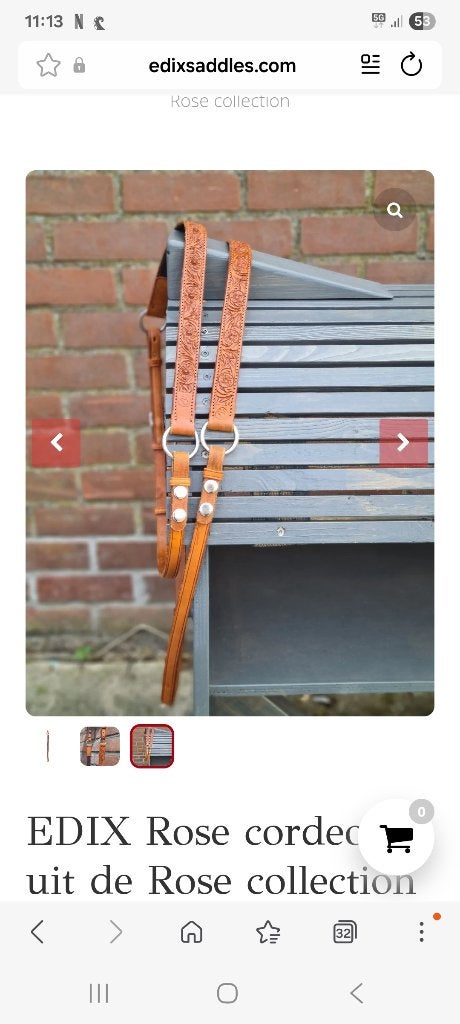Gezocht Edix cordeo neckrope, Dieren en Toebehoren, Ophalen of Verzenden, Zo goed als nieuw, Neckrope