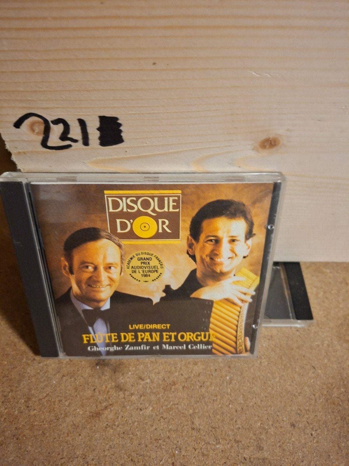 Gheorghe Zamfir & Marcel Cellier - Fluit van Pan en Orgel CD, Gebruikt, Overige componisten, Ophalen of Verzenden, Album