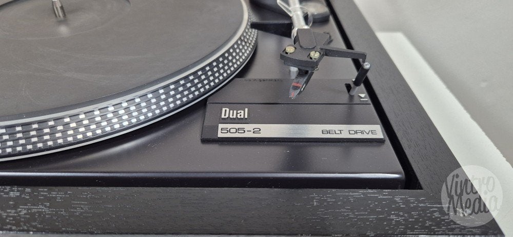 Dual CS 505-2 Platenspeler | Ortofon DN 165E | Vintage, Refurbished, Pitch-regelaar, Ophalen of Verzenden, Platenspeler
