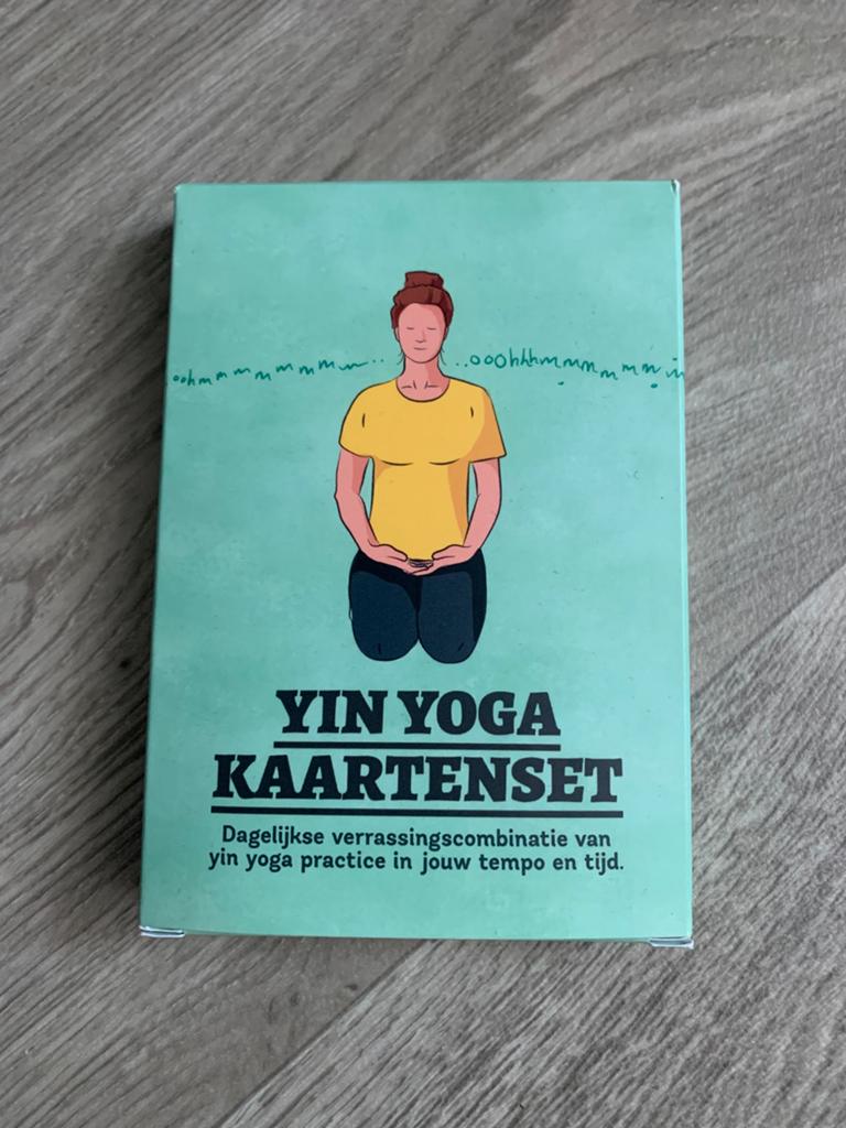 Yin Yoga kaartenset, Sport en Fitness, Yoga en Pilates, Ophalen of Verzenden, Zo goed als nieuw, Yogamat
