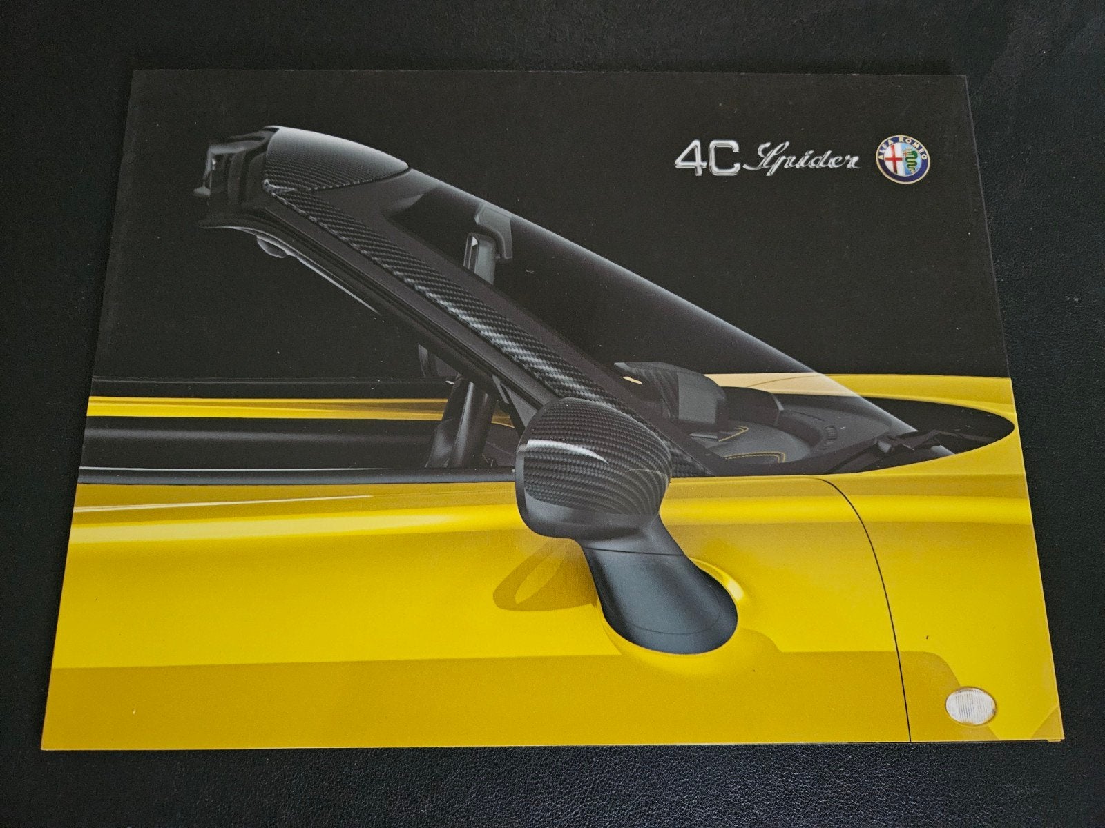 Brochure Alfa Romeo 4C Spider 2015, Boeken, Ophalen of Verzenden, Zo goed als nieuw, Alfa Romeo