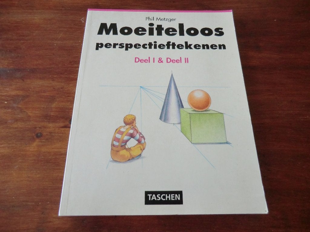 boek - Moeiteloos perspectieftekenen - Deel I & II - Metzger, Boeken, Hobby en Vrije tijd, Ophalen of Verzenden, Gelezen, Tekenen en Schilderen