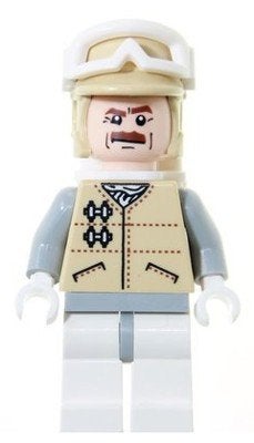 Lego Star Wars Hoth Officer SW0258, Kinderen en Baby's, Speelgoed | Duplo en Lego, Ophalen of Verzenden, Zo goed als nieuw, Minifiguur