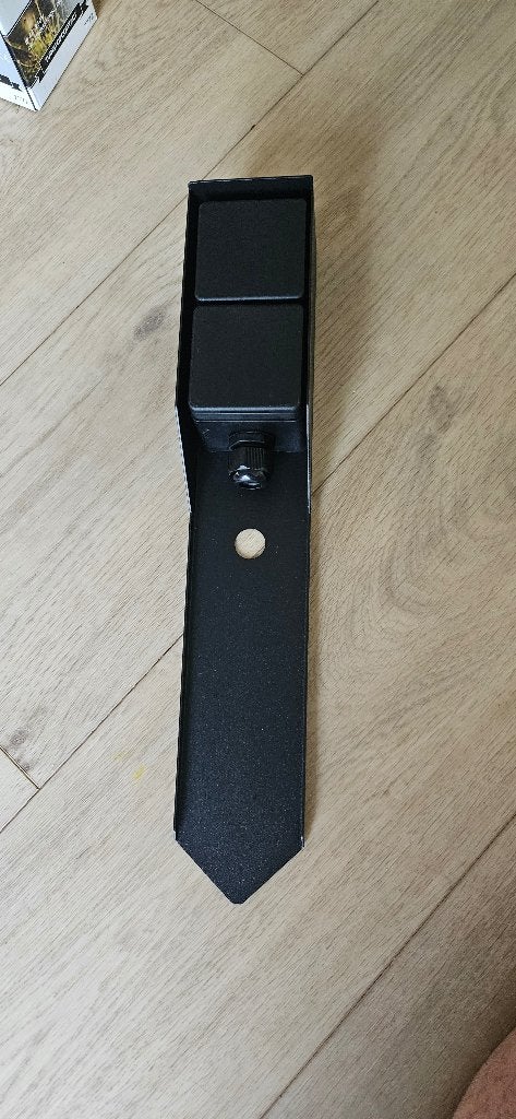 Buitenstopcontact met grondspies 2-voudig IP44 zwart (nieuw), Ophalen, Staal, Overige typen, Nieuw