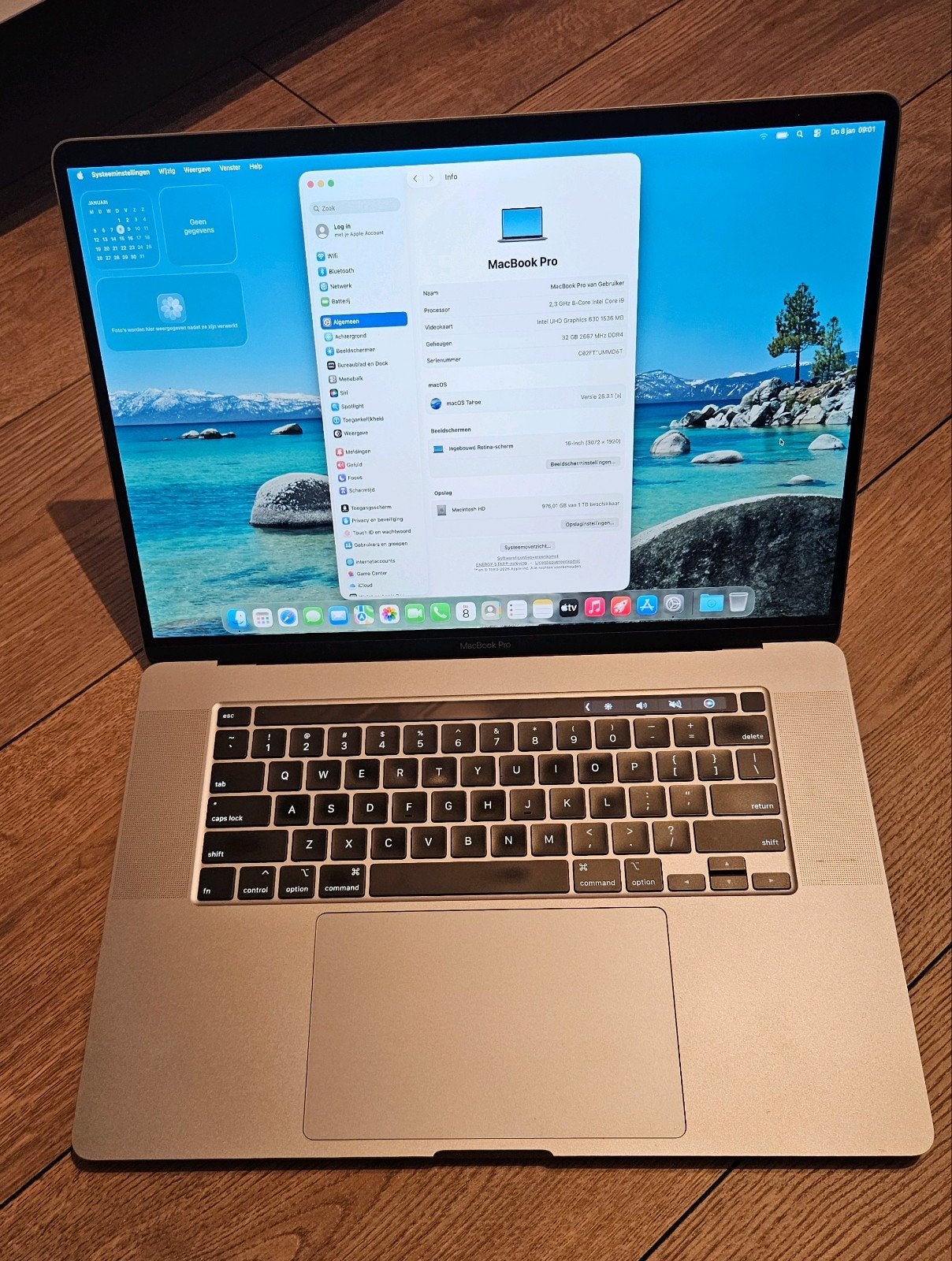 MacBook Pro 16-inch 2019 - 32GB RAM, 1TB SSD, Computers en Software, Apple Macbooks, 1 TB of meer, Zo goed als nieuw, 16 inch