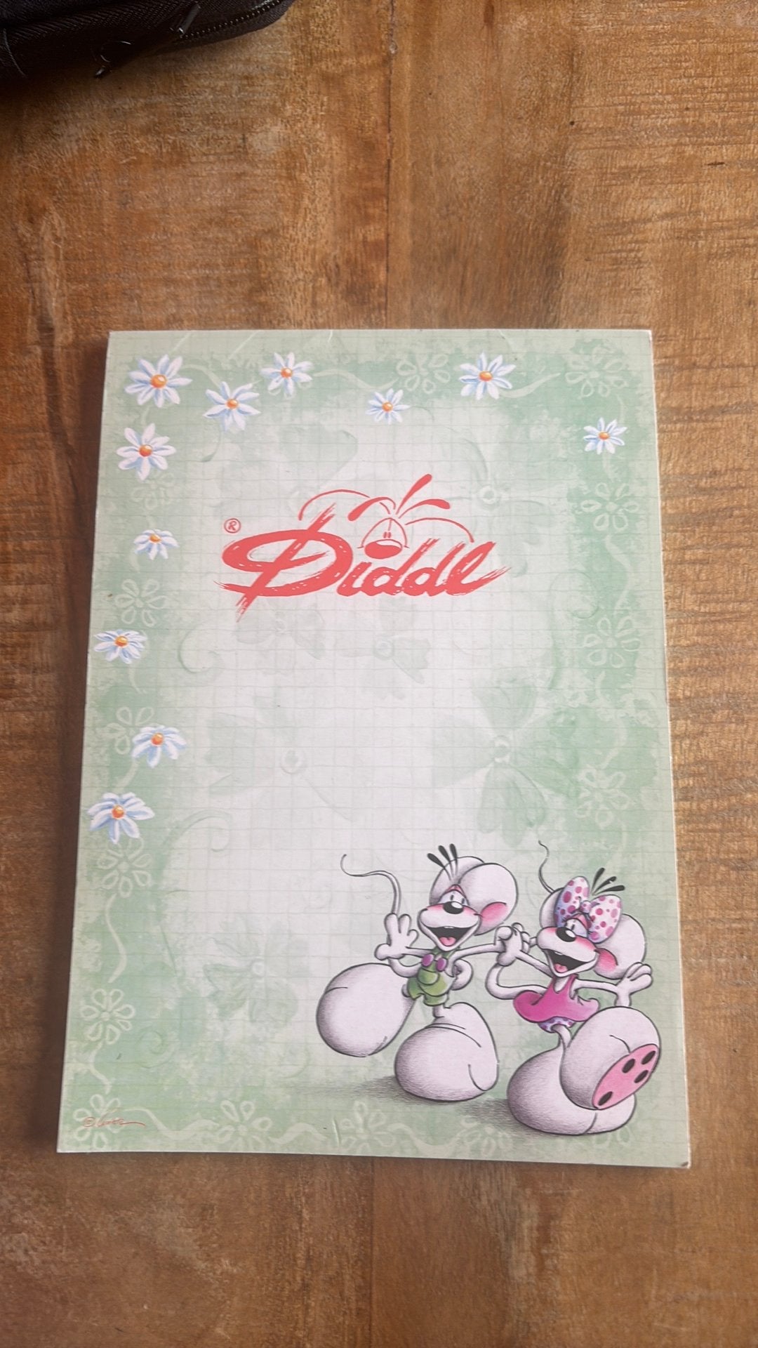 Diddl A5 Blok, Ophalen of Verzenden, Diddl, Zo goed als nieuw, Papier, Kaart of Schrift