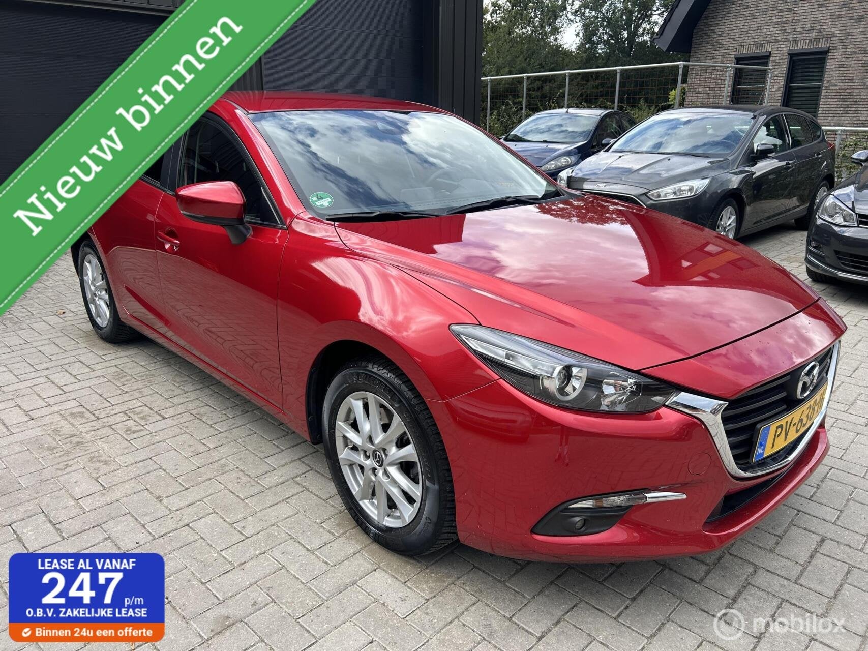 Mazda 3 2.0 SkyActiv-G 120 SkyLease 1e EIG*Trekh*Stoelv*Deal, Auto's, Mazda, Voorwielaandrijving, Gebruikt, Euro 6, 4 cilinders