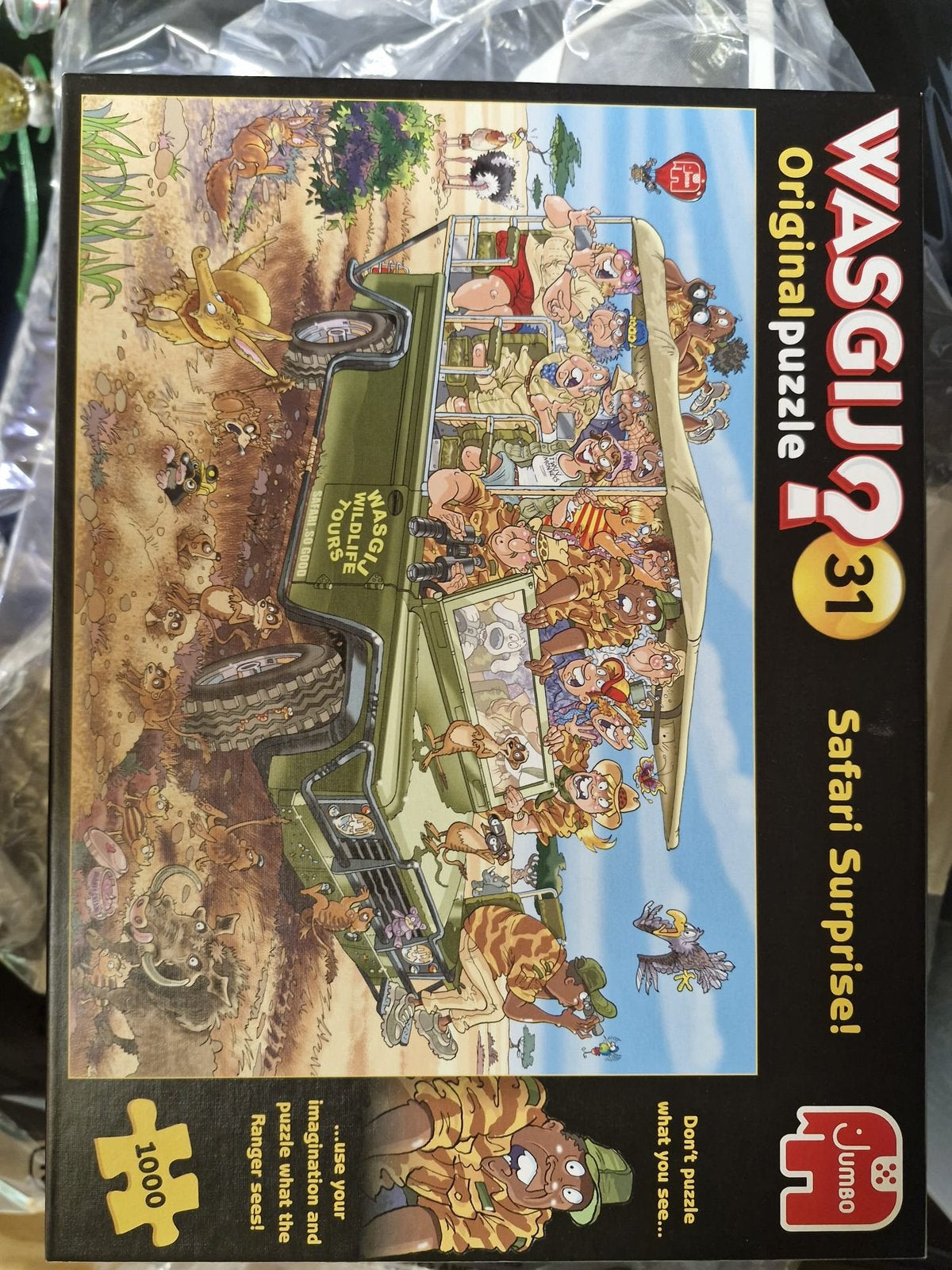 WASGIJ Puzzel # 3-31-32 origineel, Ophalen of Verzenden, 500 t/m 1500 stukjes, Zo goed als nieuw