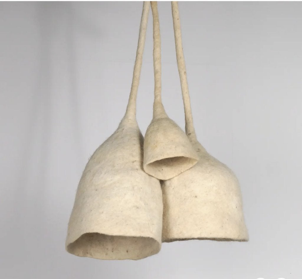 Wollen Lamp, Ophalen of Verzenden, Nieuw, Boho, E27 (groot)