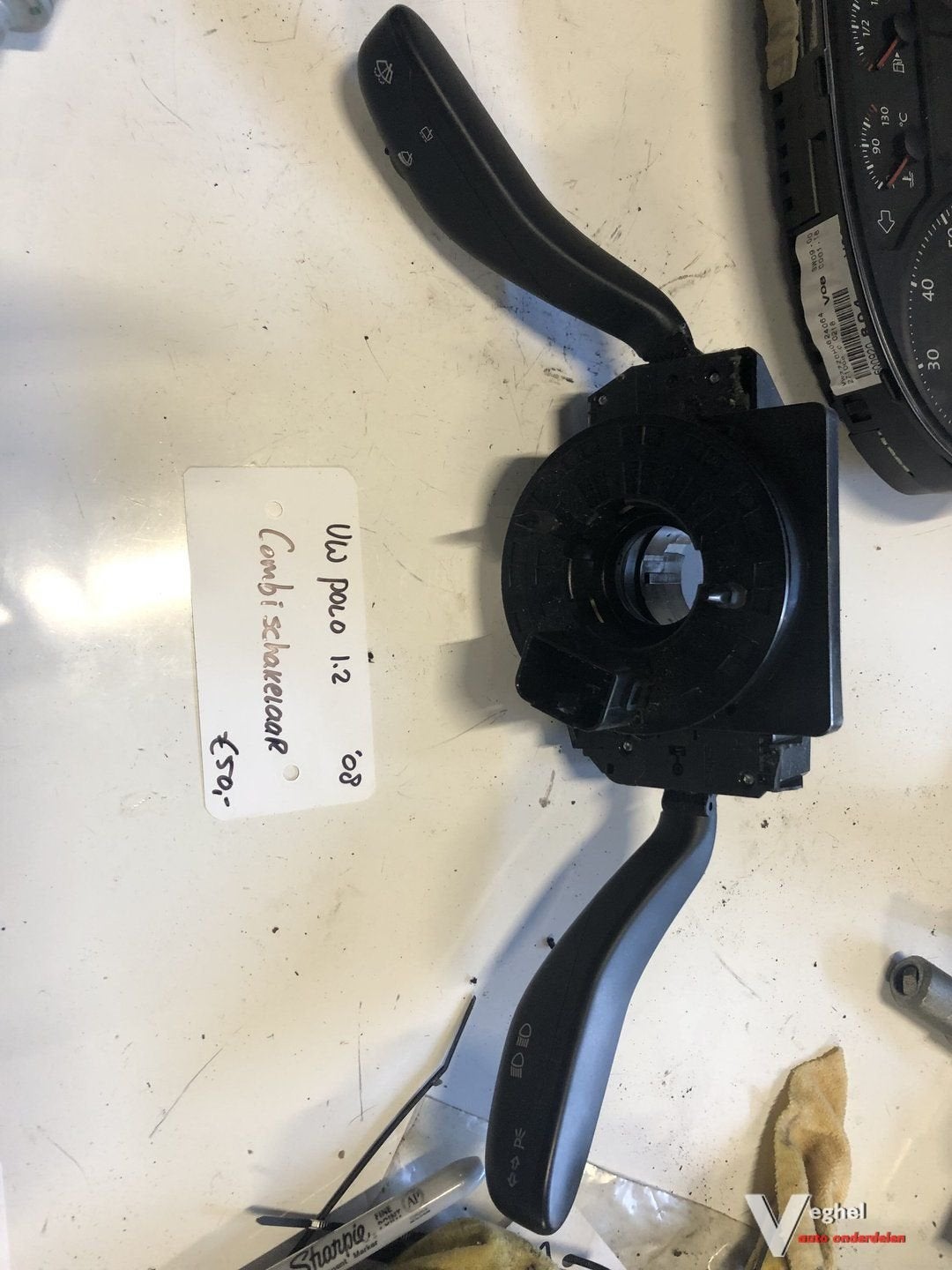Vw Polo 1.2  3drs 2008 Stuurkolom combischakelaar, Auto-onderdelen, Gebruikt, -, -, Ophalen of Verzenden