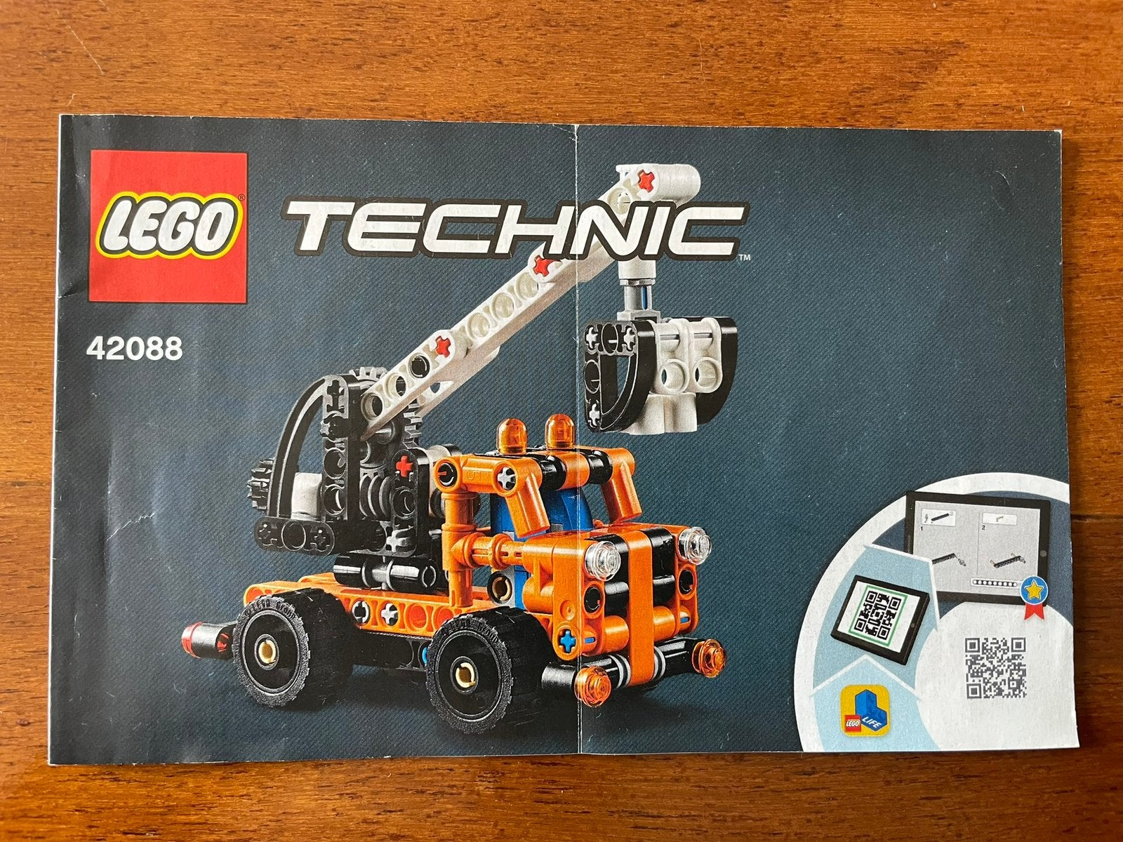 Lego Technic Hoogwerker 42088, Ophalen of Verzenden, Zo goed als nieuw