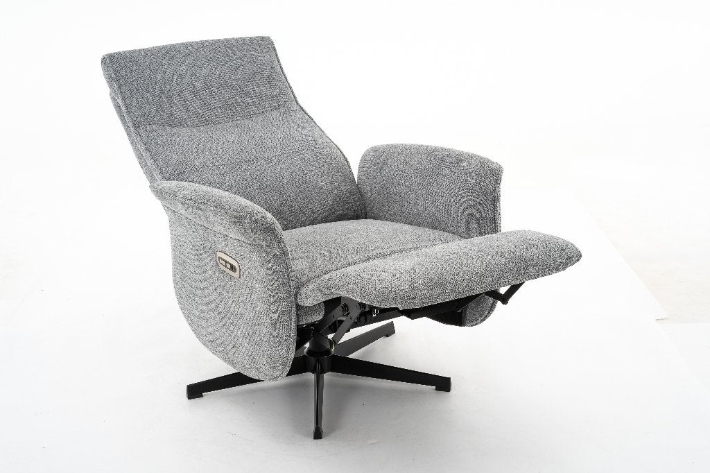 RELAXSTOEL 2 MOTOREN/ACCU NU €598,00, Verzenden, Minder dan 75 cm, Nieuw, Metaal