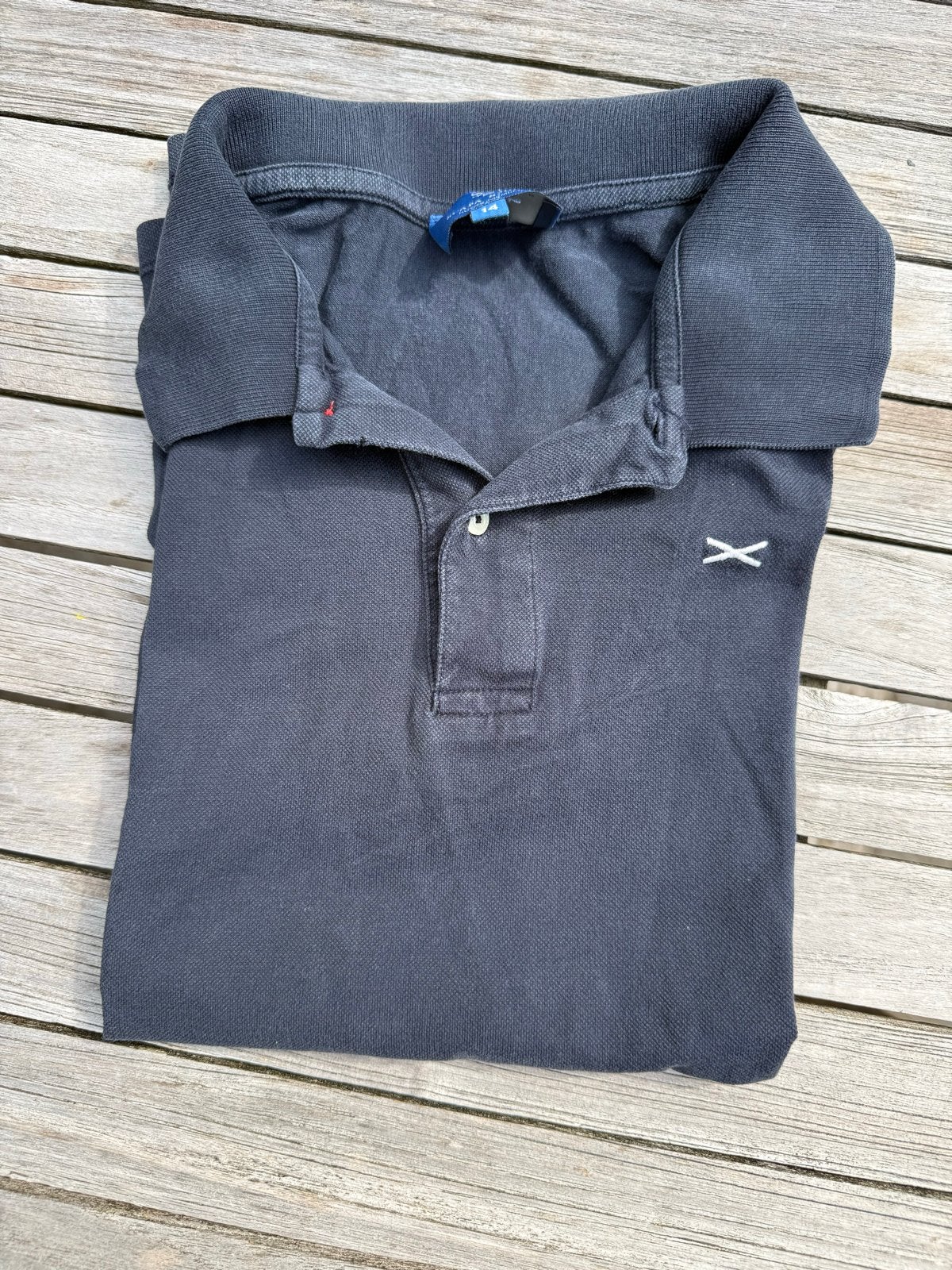 Scapa donkerblauw polo shirt maat 164, Ophalen of Verzenden, Gebruikt, Jongen of Meisje, Shirt of Longsleeve