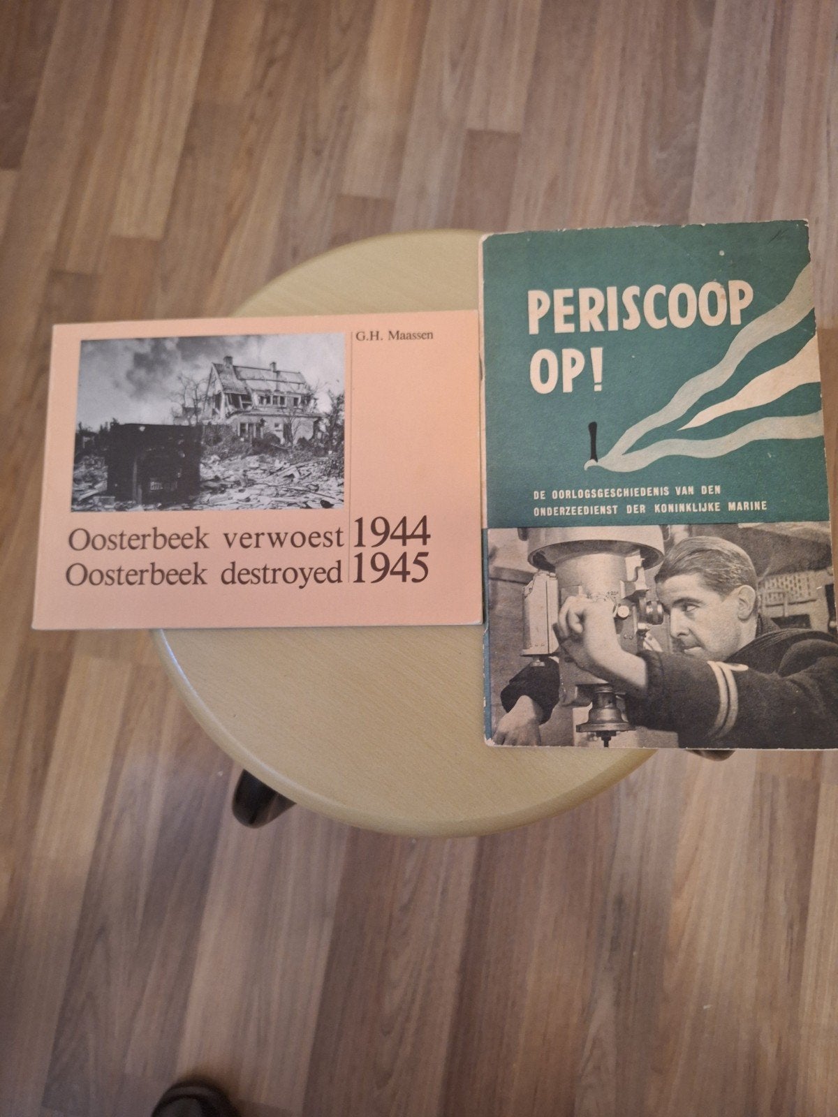 Oorlogsboeken: Oosterbeek 1944-1945 & Periscoop Op!, Verzenden, Algemeen, G.H. Maassen, Tweede Wereldoorlog