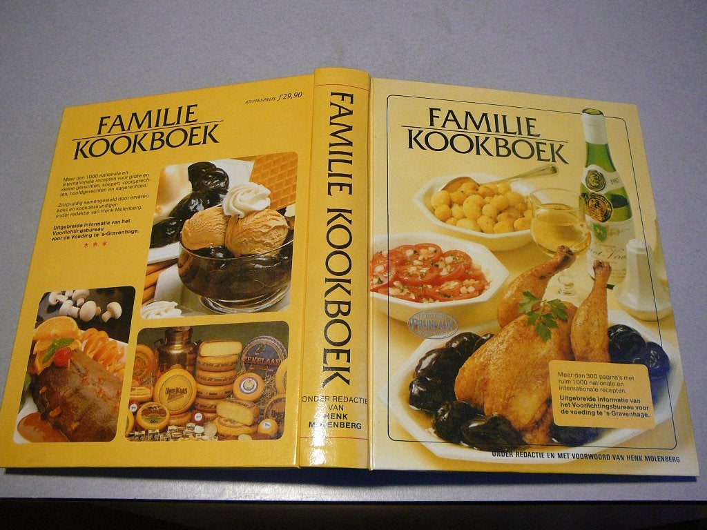 familie kookboek, Henk Molenberg, Ophalen of Verzenden, Nederland en België