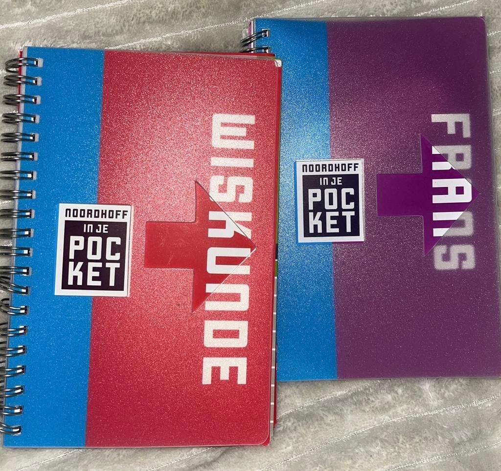 Noordhoff In Je Pocket: Wiskunde en Frans Leerboeken, Ophalen of Verzenden, Zo goed als nieuw, HAVO, Wiskunde A