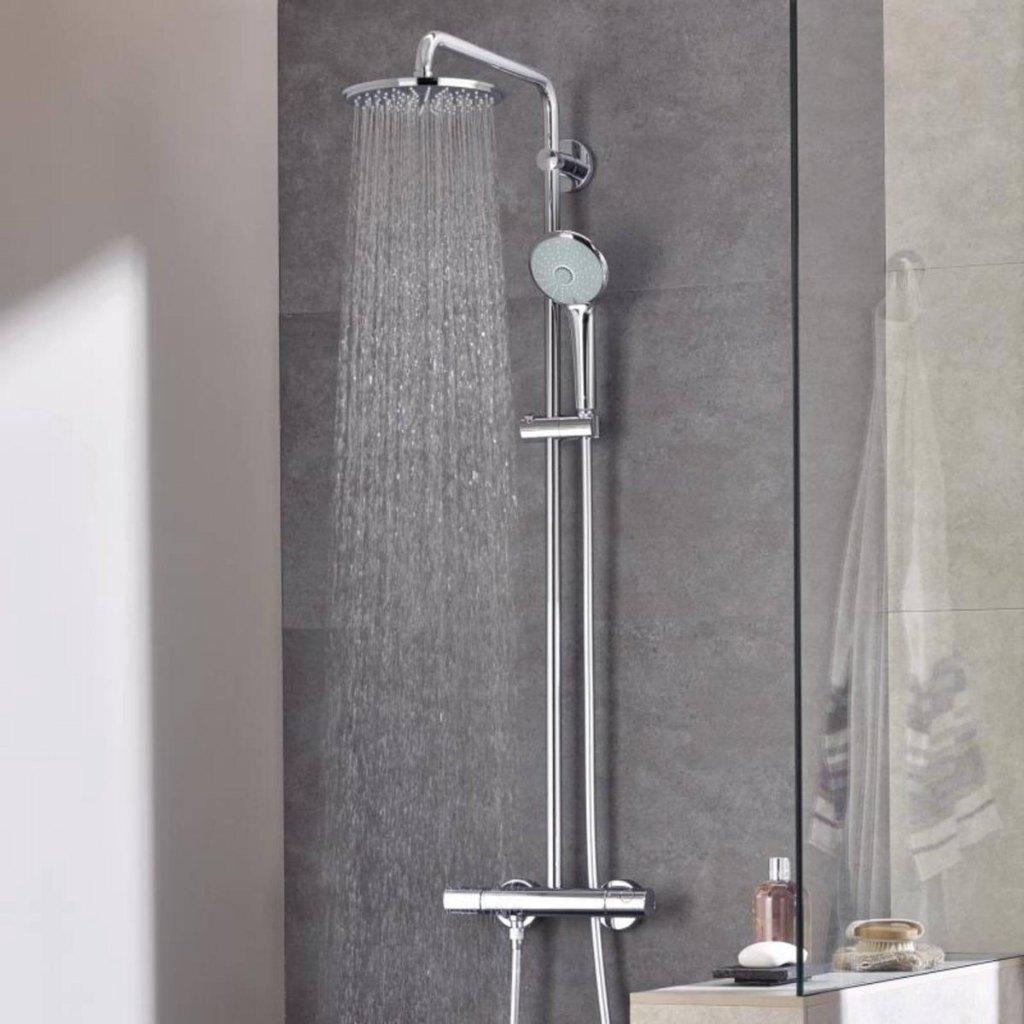 GROHE Euphoria XXL system 210 Regendoucheset (NIEUW), Ophalen of Verzenden, Nieuw, Chroom, Douche