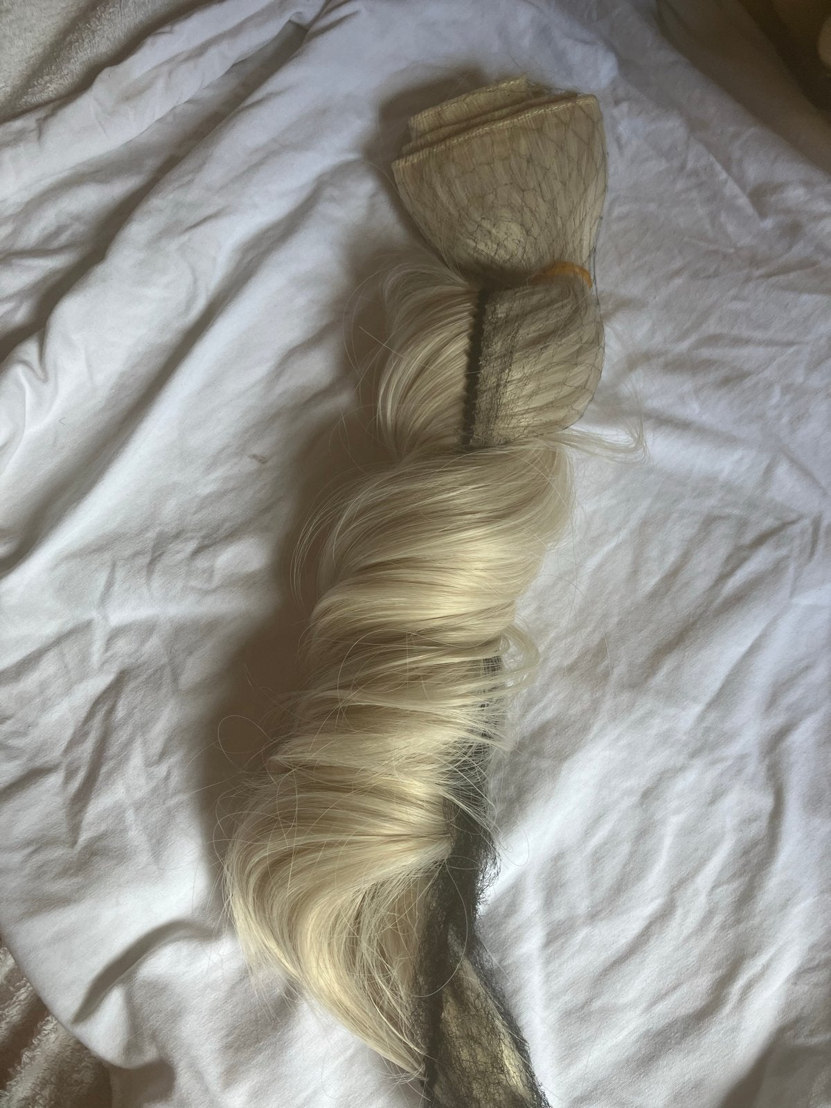 Blonde Synthetische Body Wave Extensions voor Volume & Lengt, Verzenden, Nieuw, Pruik of Haarverlenging