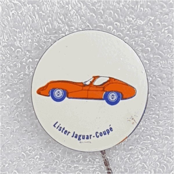 SP0547 Speldje Lister Jaguar Coupe, Ophalen of Verzenden, Gebruikt, Overige onderwerpen