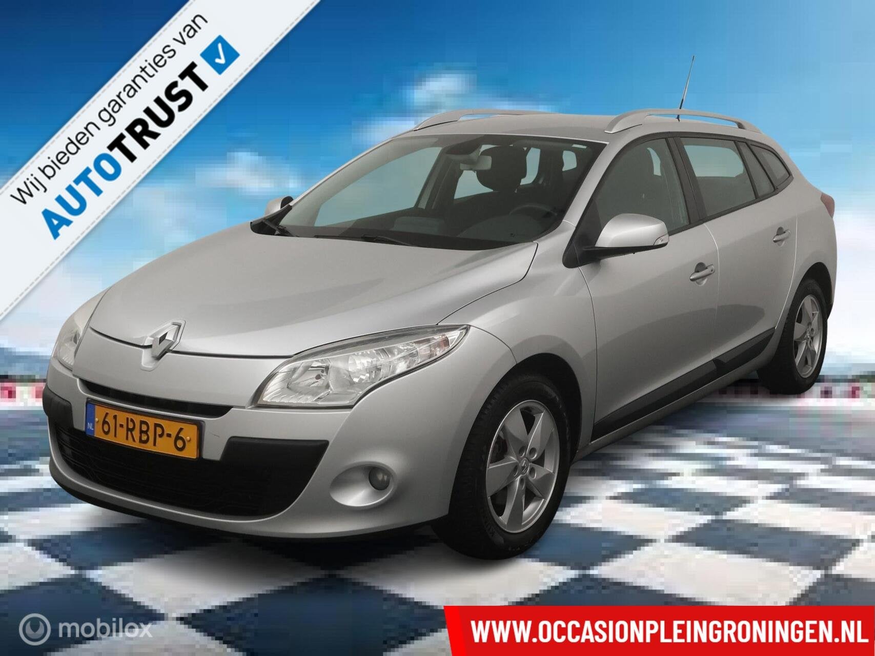 Renault Megane Estate 2.0 Dynamique Automaat, Auto's, Euro 5, Stof, Gebruikt, 4 cilinders