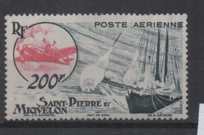 W436 St.Pierre & Miquelon 370 postfris Vliegtuigen / Schepen, Verzenden, Postfris, Overige thema's