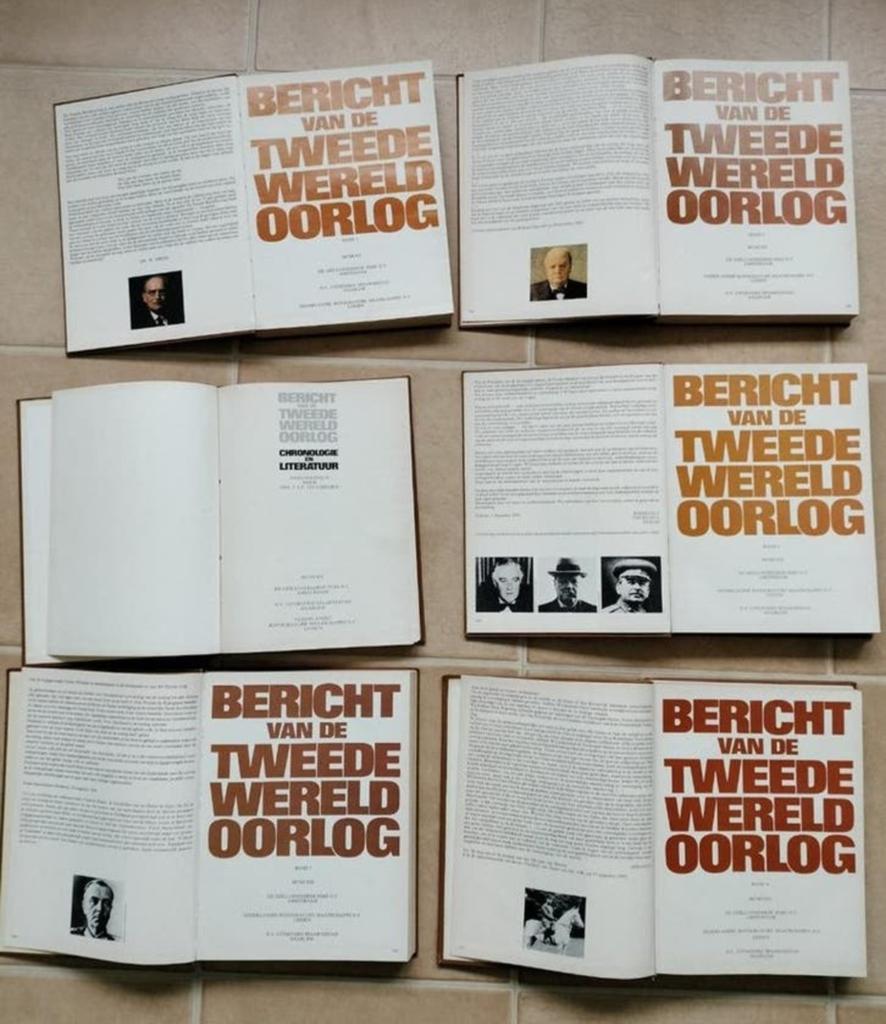 Bericht van de Tweede Wereldoorlog - 6 delen + chronologie, Boeken, Oorlog en Militair, Ophalen of Verzenden, Tweede Wereldoorlog