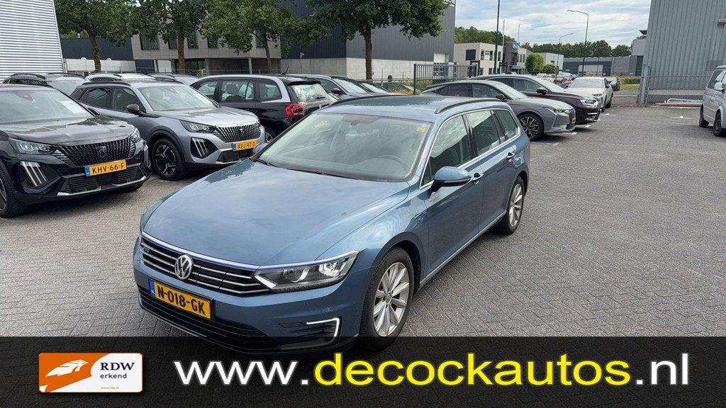 Volkswagen Passat Variant 1.4 TSI GTE Highline, Auto's, Volkswagen, Gebruikt, Blauw, Hybride Elektrisch/Benzine, 1600 kg