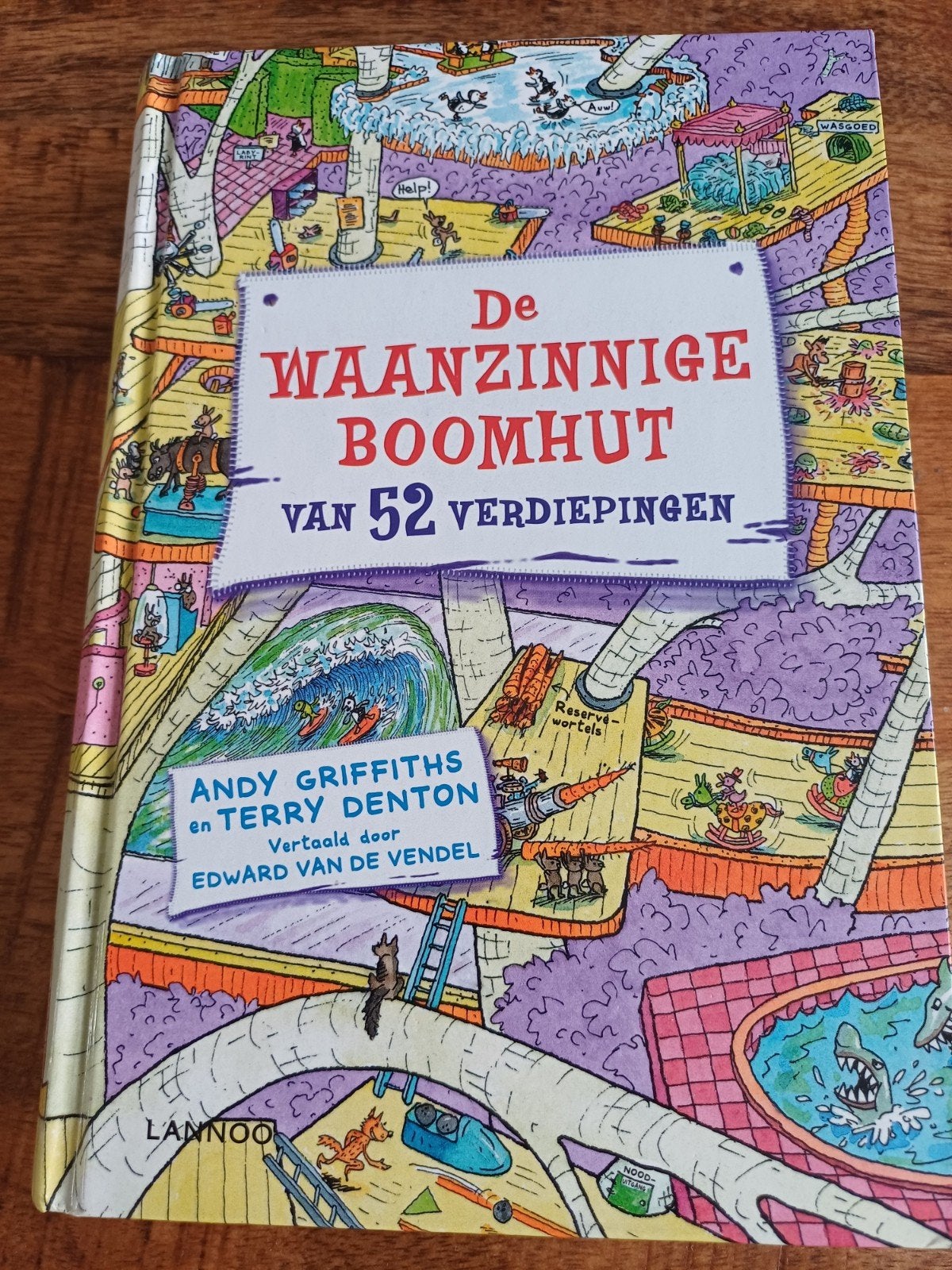 Terry Denton - De waanzinnige boomhut van 52 verdiepingen, Terry Denton; Andy Griffiths, Fictie algemeen, Ophalen of Verzenden