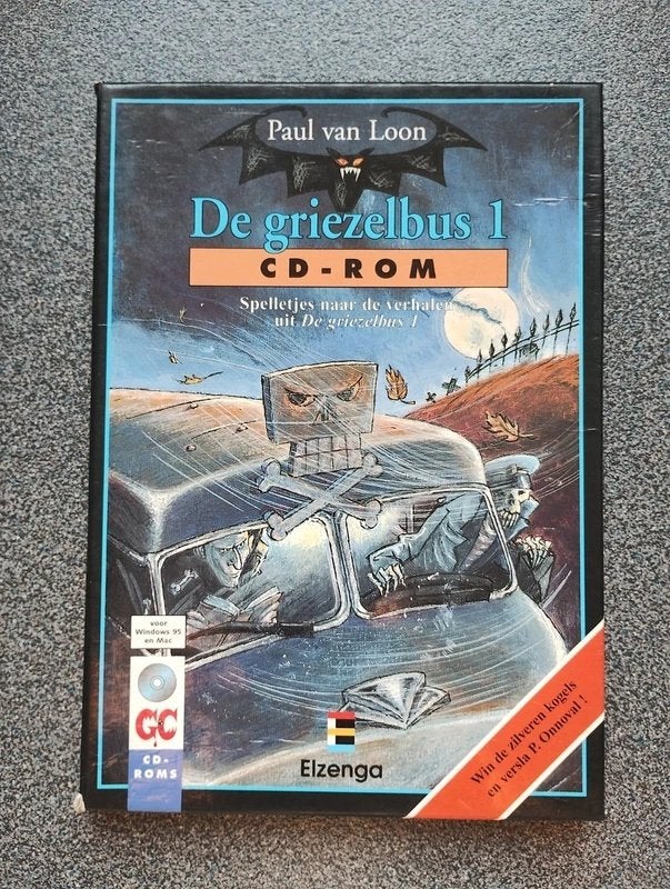 De griezelbus 1 Spelletjes CD-ROM, Avontuur en Actie, Verzenden, 1 speler, Zo goed als nieuw