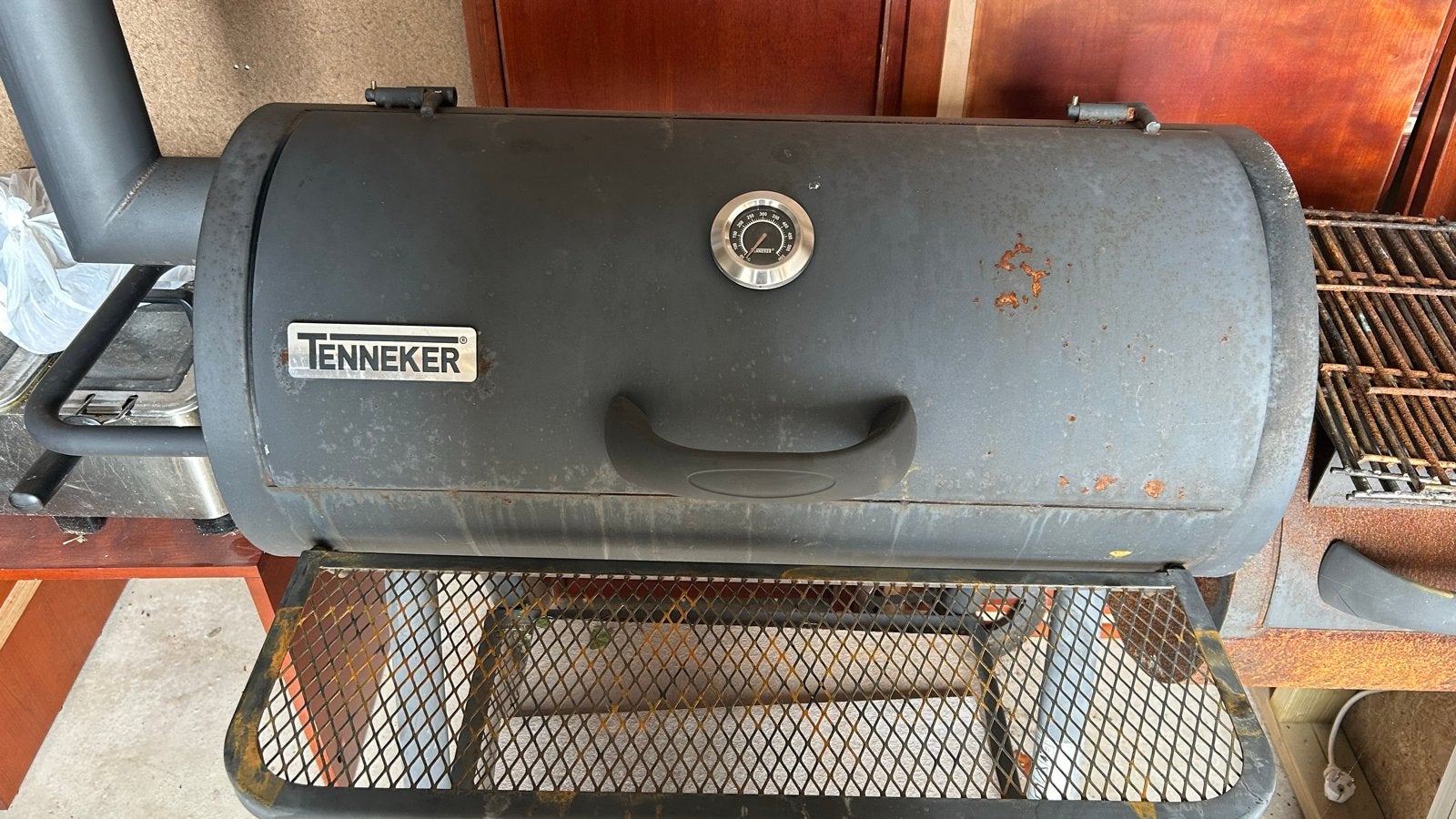 Tenneker Smoker BBQ - Gebruikt, Ophalen, Gebruikt